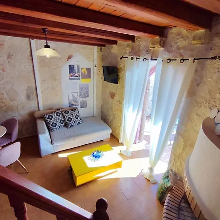 Ferienhaus Spasmata Village - Seaside Stone Maisonette Spacious & Quiet Only Adults Minia