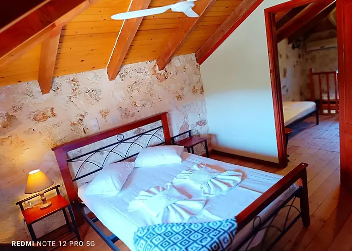 Spasmata Village - Seaside Stone Maisonette Spacious & Quiet Only Adults Μηνιά