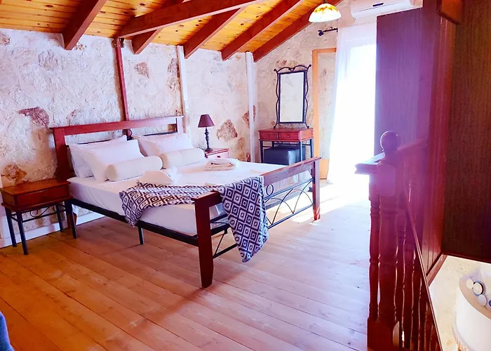 Дом отдыха Spasmata Village - Seaside Stone Maisonette Spacious & Quiet Only Adults *